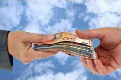 Quelqu'un te donne 2 euros, tu...