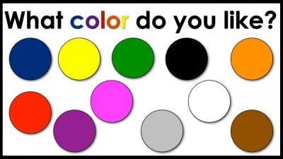 Quelle couleur préfères-tu ?