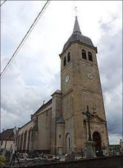 Village de Bourgogne-Franche-Comt&eacute;, dans l'arrondissement de Dole, Colonne se situe dans le d&eacute;partement ...