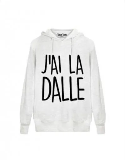 Maintenant, j'ai faim en parlant de bonbons. Je pense que je vais aller manger. 
Quelle est la traduction en argot de la phrase précédente ?