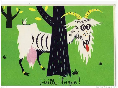 J'ai oublié de te dire : chez les Chevreuils, il y avait la grand-mère, elle commence à être très vieille :