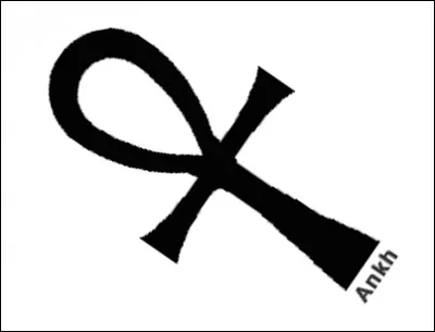 Quel est ce hiéroglyphe égyptien qui symbolise l'existence mortelle sur terre mais aussi l'existence immortelle dans l'après-vie ?