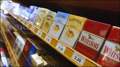 En quelle année apparaissent les messages de mise en garde sur les paquet de cigarettes ?