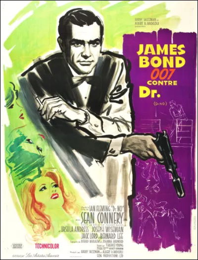 Quel est le titre français du premier film qui met en scène James Bond en 1962 ?