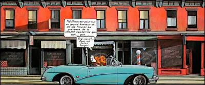 Le dialogue ainsi que les personnages sont authentiques, mais pas la situation... Dans quel album ?