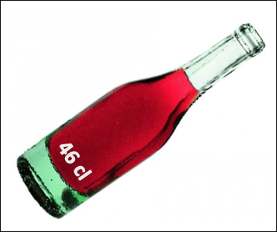 Quel est le nom de cette bouteille de 46 centilitres, utilisée dans les bouchons et restaurants typiques de Lyon est sa région ?