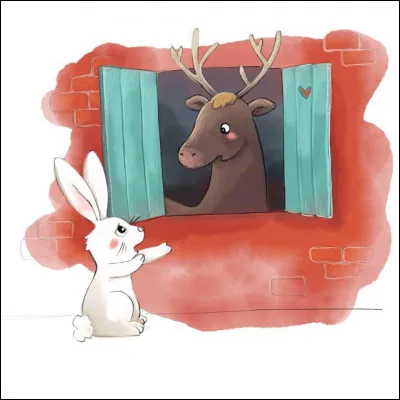 Que se passera-t-il pour le lapin, si le cerf ne le laisse pas entrer ?