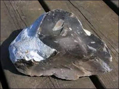 Les hommes préhistoriques fabriquaient des outils pour découper la viande, pêcher et chasser. En quoi étaient faits ces outils ?