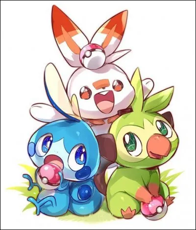 Quels sont les starters de Galar ?