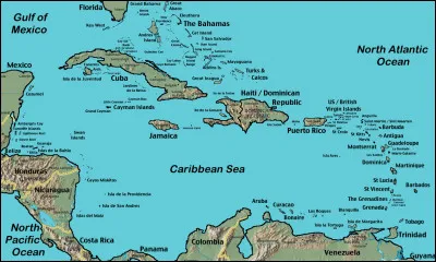Les Antilles sont-elles situées en Amérique centrale ?