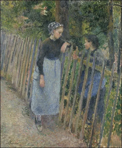 Conversation : qui est l'auteur de cette toile intitul&eacute;e "Conversation" ?