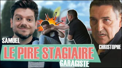 Lors des tournages "le pire stagiaire", quelle chaîne est-elle censée être à l'origine du tournage ?