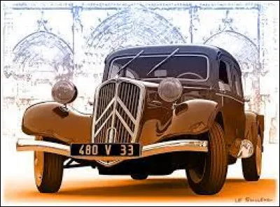 Traction : par qui a été conçue cette voiture emblématique ?