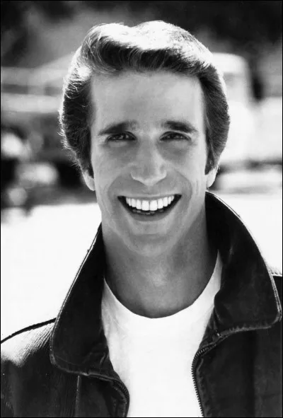 Quel est le nom de l'acteur de la série ''Happy Days'' au blouson noir ?