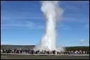A Yellowstone le plus grand geyser du monde 'le Syeamboat' peut jaillir  :