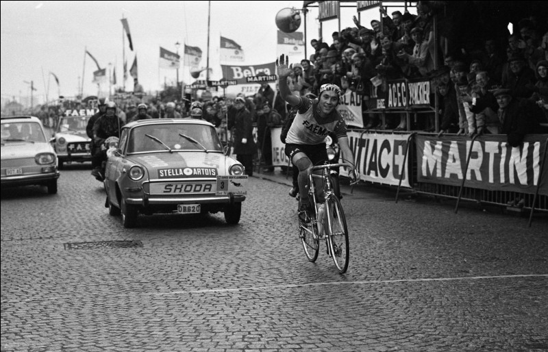 Qu'a eu de particulier la victoire d'Eddy Merckx en 1969 ?