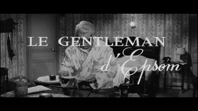 "Le Gentleman d'Epsom" est le titre d'un film joué par Jean Gabin.