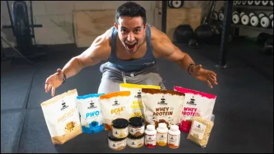 Comment s'appelle la marque de compléments alimentaires que ce youtubeur très sportif a sorti le 1er octobre 2019 ?