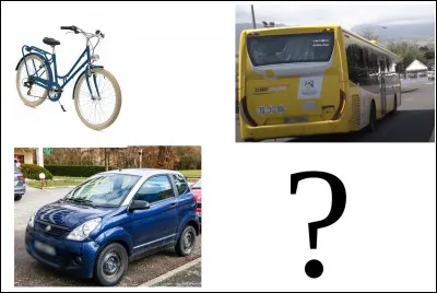 Quel moyen de transport utilises-tu le plus ?