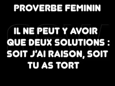 Ce n'est pas parce que ils sont nombreux à avoir tort qu'ils ont raison !