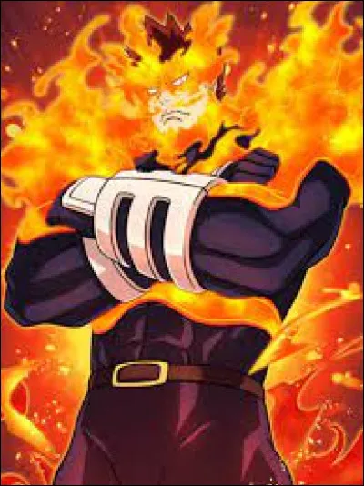 Quel fut le premier combat de Endeavor en tant que premier des super-héros du Japon ?