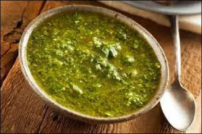 D'où est originaire le chimichurri, un condiment à base de piment ?