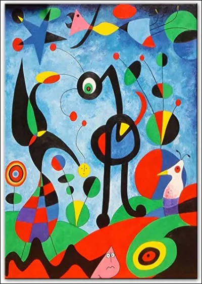 Le jeune Lolo, 5 ans à peine, est déjà fasciné par la peinture ! Il a commandé au père Noël, une magnifique boîte de gouaches de toutes les couleurs, pour réussir à copier l'uvre de ce grand maître !