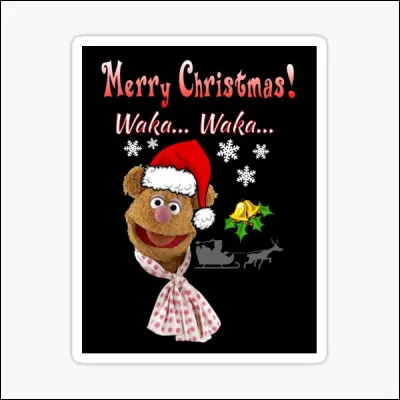 Cet enfant n'a pas commandé de cadeau ! Ce qui compte le plus pour lui est d'avoir la permission de boire du Champomy ! Il vient nous souhaiter un joyeux Noël en anglais, en qui s'est-il déguisé ?