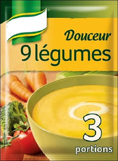 Quelle marque a lancé en 1873 les premières soupes de légumes déshydratées ?