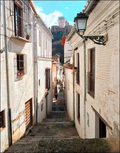 L'Albaicín, quartier de maisons blanches et de rues étroites, bâti sur une colline, correspond au site de la cité antique et de la ville musulmane : il se trouve à ...