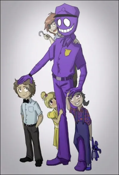 Qui est la femme de Purple Guy ?