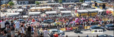 Toute la logistique du Tour de France (village, restauration, salle de conférence...) représente...