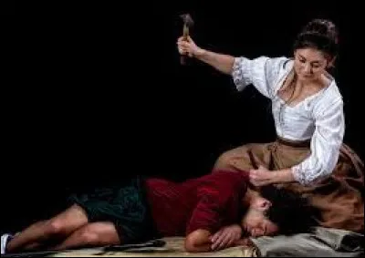 Cette "chèvre sauvage" héroïne qui permit de libérer les tribus d'Israël du joug cananéen en tuant leur général Siséra en lui enfonçant un pieu dans la tempe pendant son sommeil. Qui est-elle ?