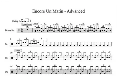 Qui interprète la chanson "Encore un matin" ?