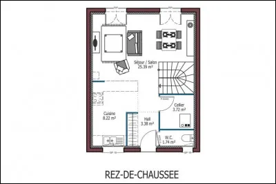 Comment appelle-t-on le plan dune maison vue de dessus ?