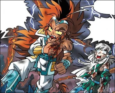 Dans le livre 18, Gryf veut donner sa lance qu'il a dans son cur contre la vie sauve de...