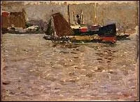 Qui a peint cette toile dans ces dbuts ?