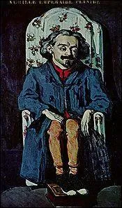 Il a 25 ans lorsqu'il peint cette toile. De qui s'agit-il ?