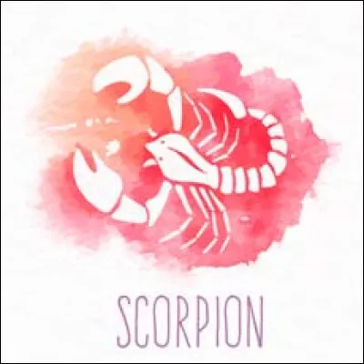 En amour, le Scorpion...