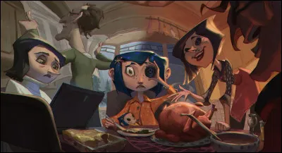 En version française, comment s'appelle le jeune voisin de Coraline qui lui donne la poupée ?