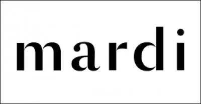 Comment se dit "mardi" en allemand ?