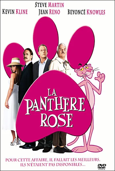 Qui est l'acteur principal dans le long-métrage "La Panthère rose" ?