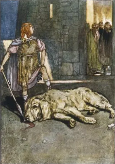 A quel âge Cúchulainn tue-t-il le chien de garde d'un forgeron ?