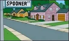 Ce paisible quartier résidentiel est celui où se passent pas mal d'aventures de la série :