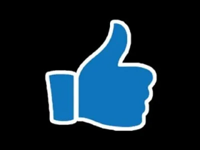 Quand on aime une vidéo, on met un pouce bleu, mais si on n'aime pas, on met un pouce...