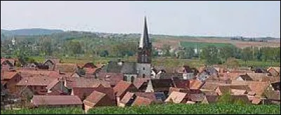 Village du Grand-Est, dans l'arrondissement de Saverne, Ingenheim se situe dans le département ...