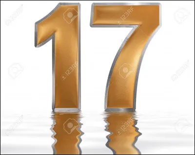 Comment sécrit le nombre 17 ?