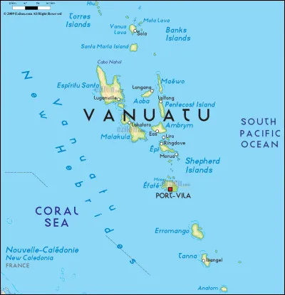 Vanuatu est le seul pays francophone d'Océanie.