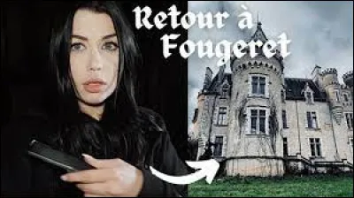 Avec quel youtubeur a-t-elle fait deux vidéos au château de Fougeret pour des enquêtes paranormales ?