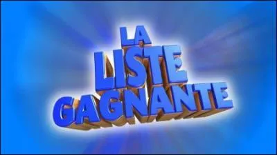 La Liste Gagnante tait prsent par :
